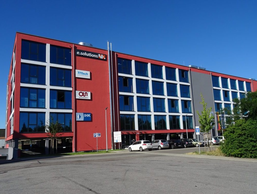 Außenansicht des Bürogebäudes in der Despagstraße Ingolstadt