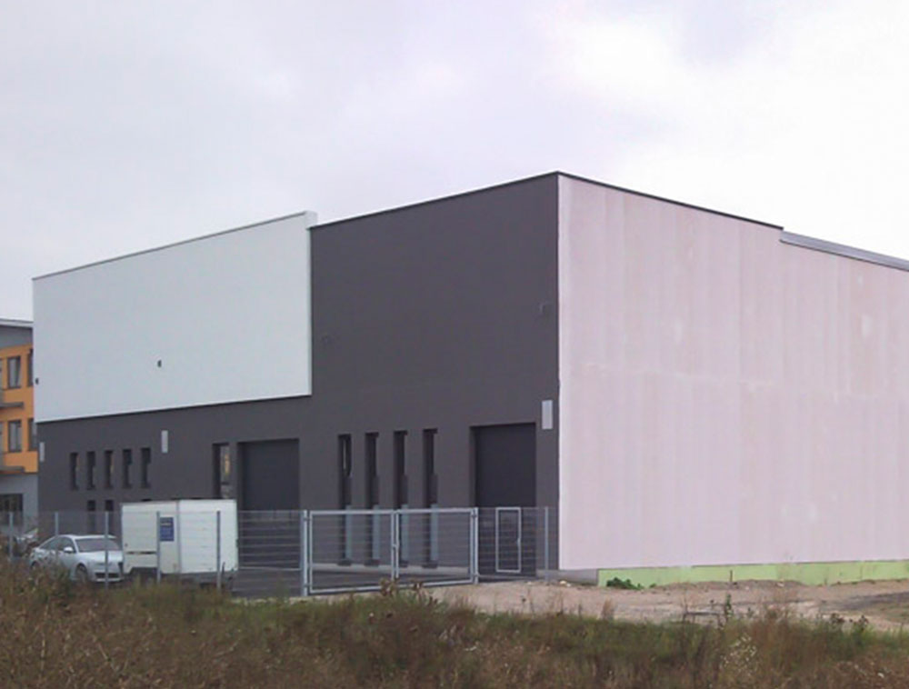Neubau einer Lager- und Werkstatthalle in Gaimersheim